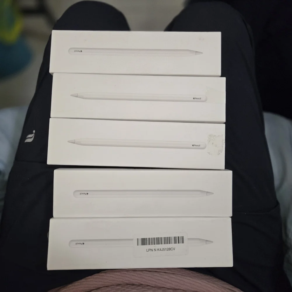 Apple Pencil 2nd Gen Open Box Like New in Classic White